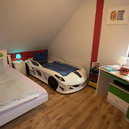 Zum Kaeutzchen 120qm 8 Personen 4 Schlafzimmer Nossentiner Huette